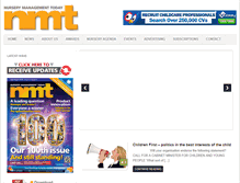 Tablet Screenshot of nmt-magazine.co.uk